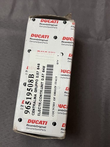 Ducati 848 racing ecu - 848,